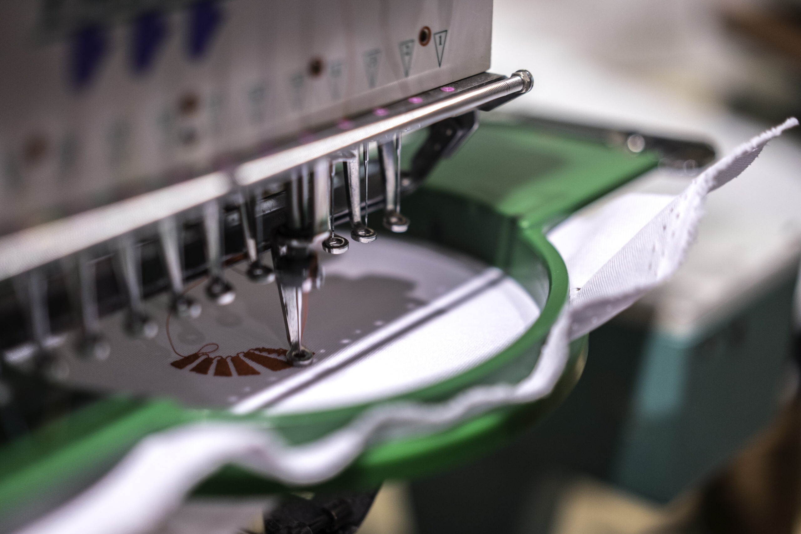 Corporate Logo Embroidery Sew Out