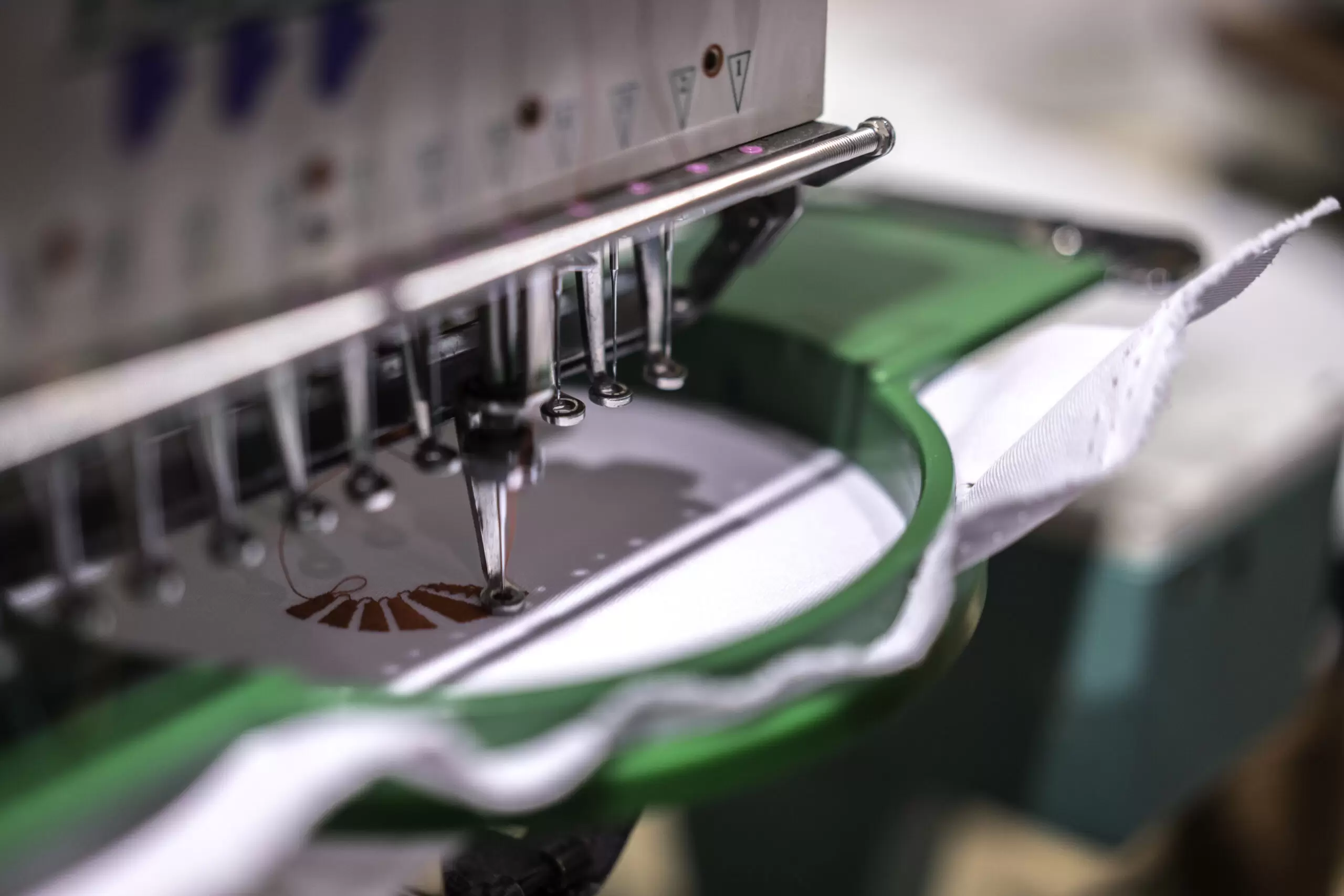 Corporate Logo Embroidery Sew Out