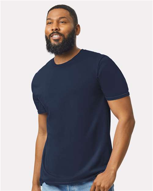 Custom Embroidered Gildan 64000 Softstyle Tee